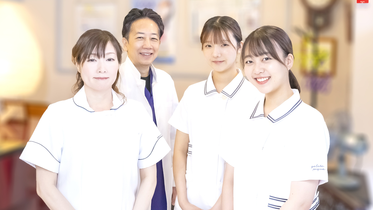 矯正治療を全力でサポートする院長とスタッフ