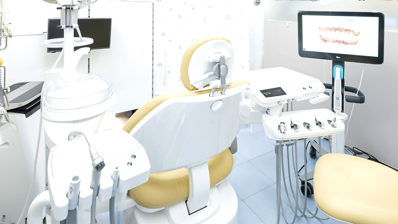 世界基準の矯正治療を実践する吉祥寺壱番館歯科医院の診療室
